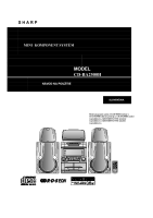 Sharp CD-BA2500H-Owners-Manual
